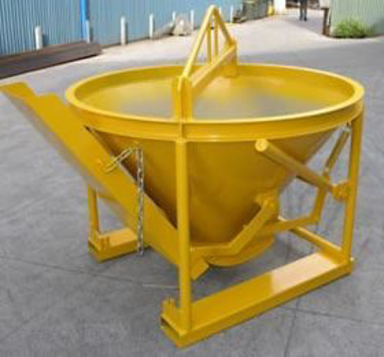 Concrete Bucket 0.5 cu. m Capacity Materials Handling Equipment